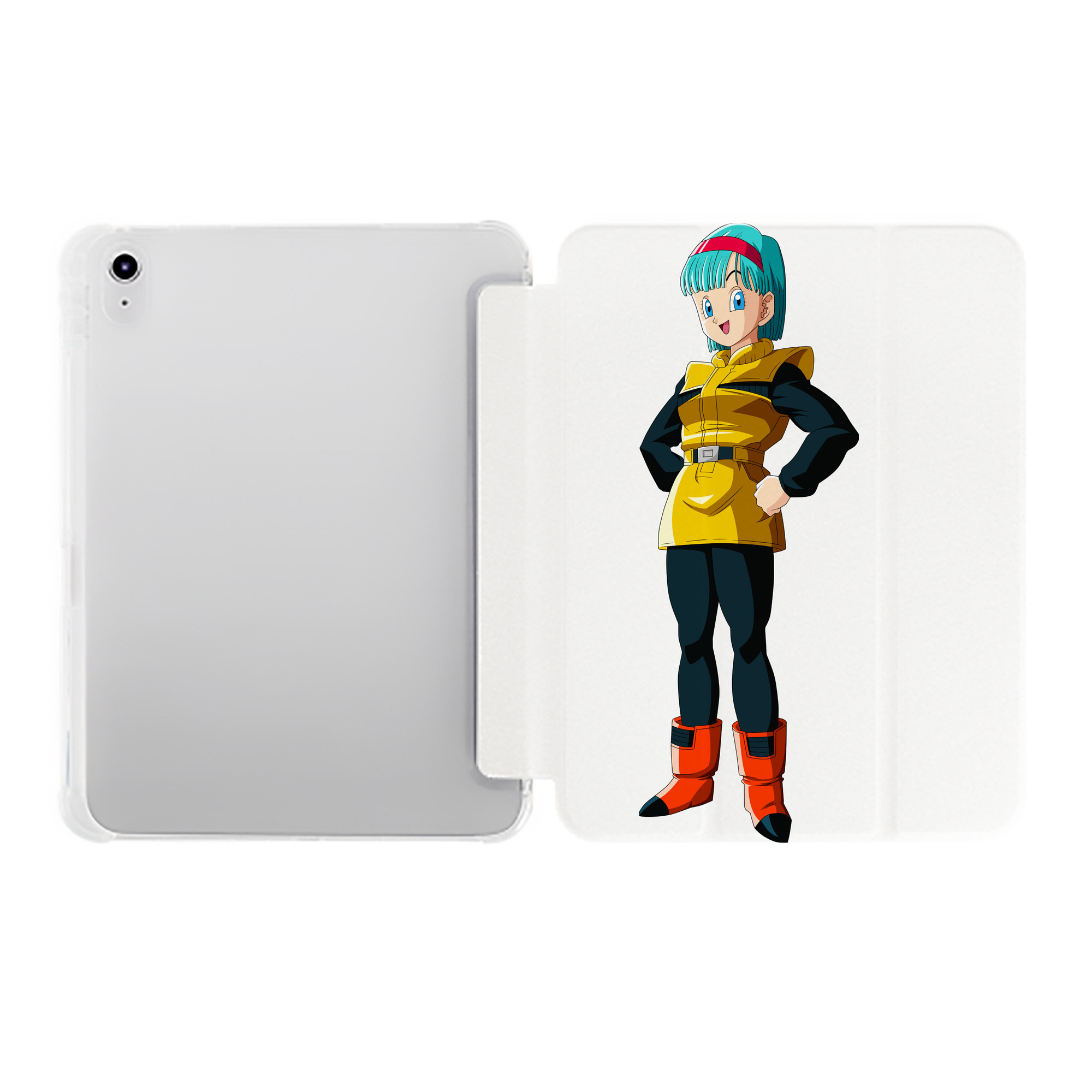 （画像用） ドラゴンボール DRAGON BALL IPad ケース ペン収納付き 三つ折りスタンド PUレザー×シリコン 対応機種9.5/10.5/10.9インチ